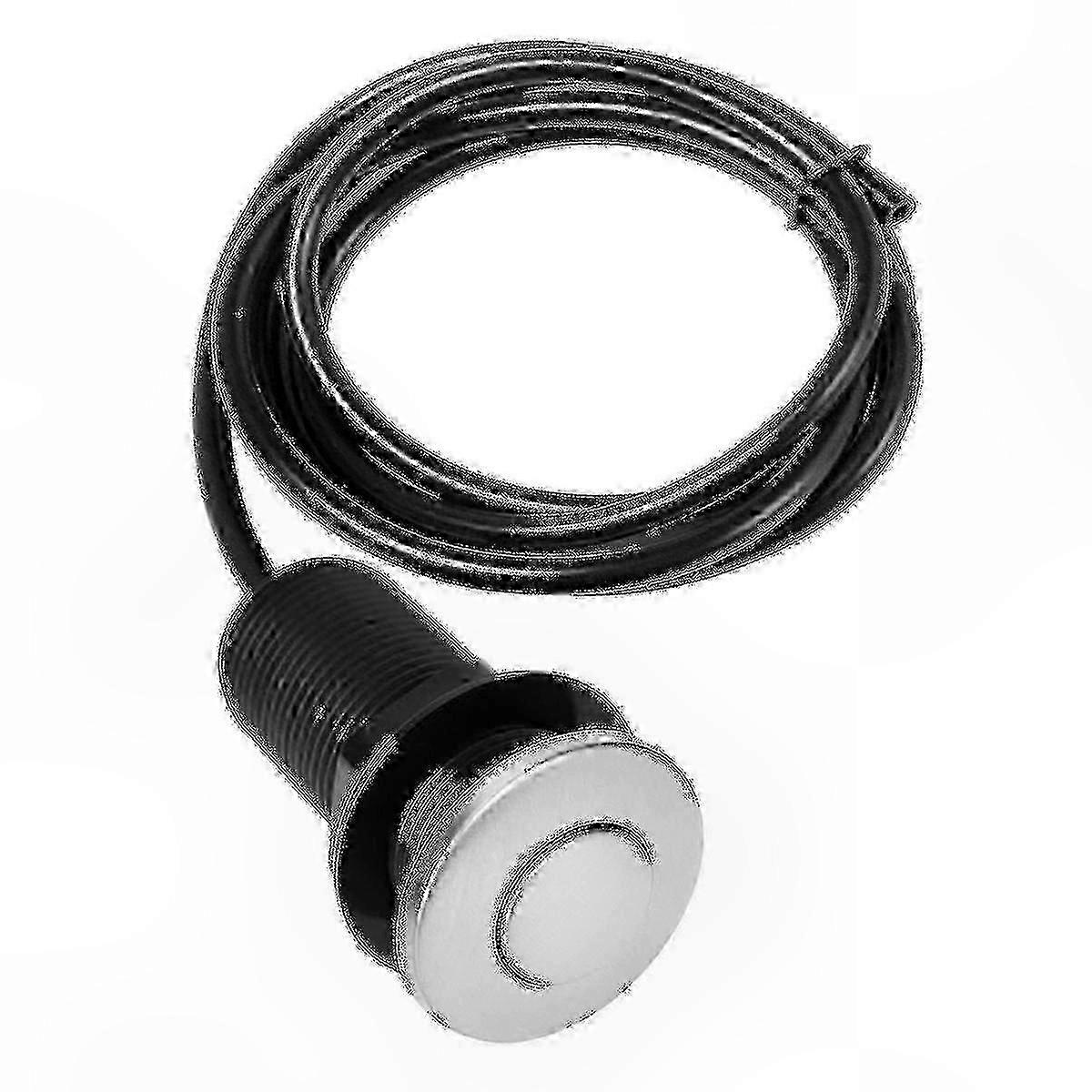 Air Activated Switch Button with Hose compatible with Sink Garbage Disposal