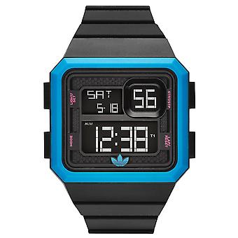 Adidas Tiitiba Uhr für Unisex Digital Quarz mit Silikon Armband ADH2884
