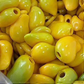Non Bounce ASMR Mango Peel Stress Ball 1Pcs Shapeable Squeeze Color Changing Fidget Toy for Adult Travel Relaxation