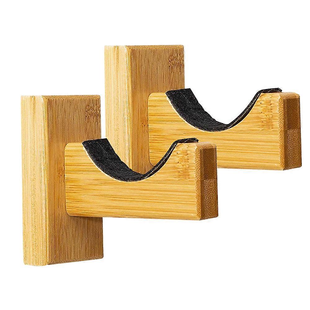 Pine Wood Baseball Bat Wall Mount For Horizontal Display Solid