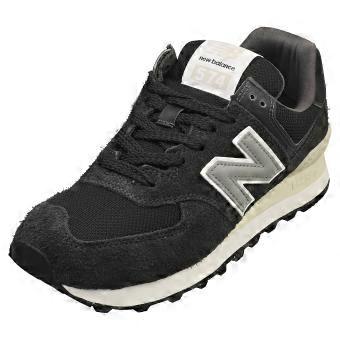 New Balance 574 Unisex Casual Trainers in Black Grey