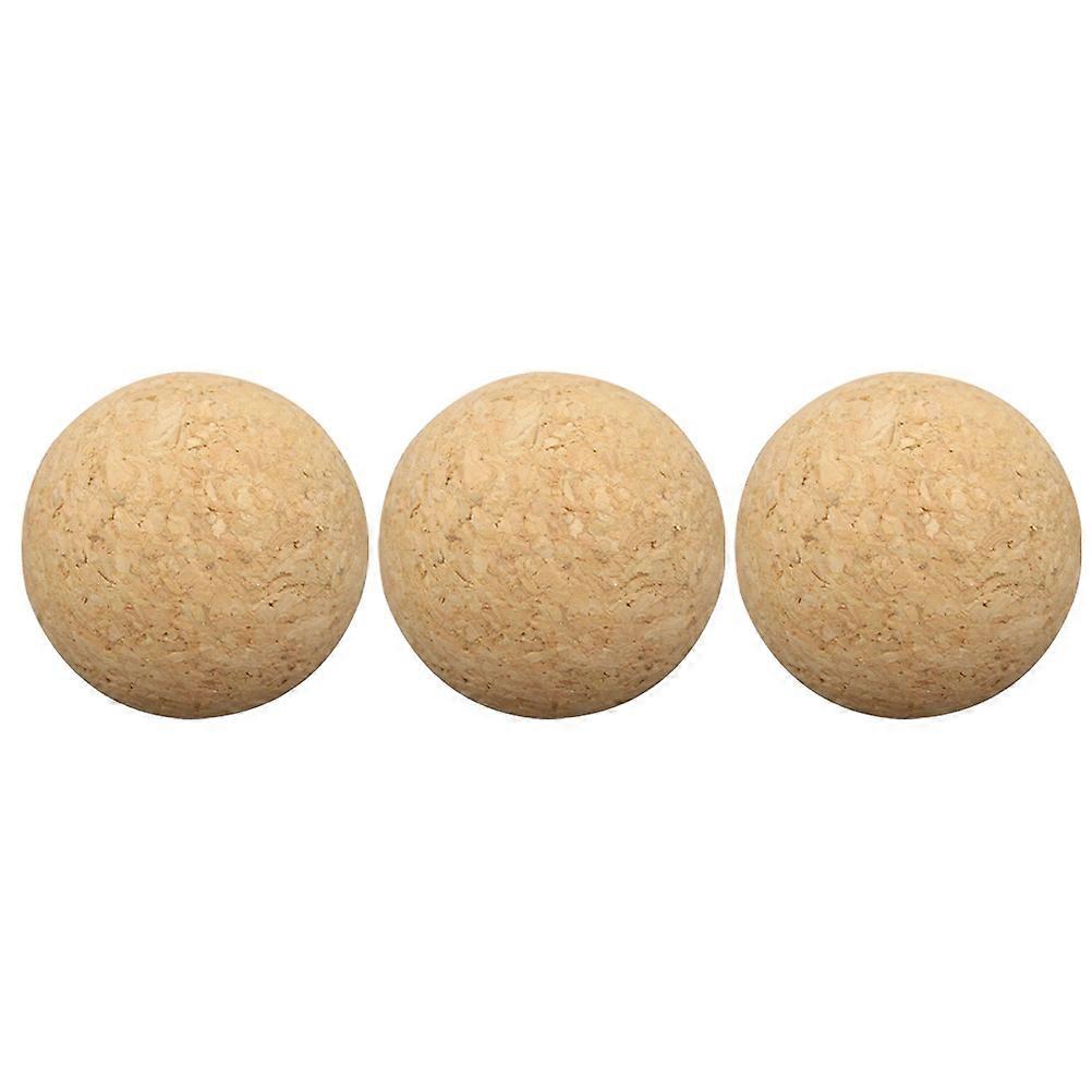 Replaceable Wood Foosball Household Mini Balls for Playing 3Pcs Set