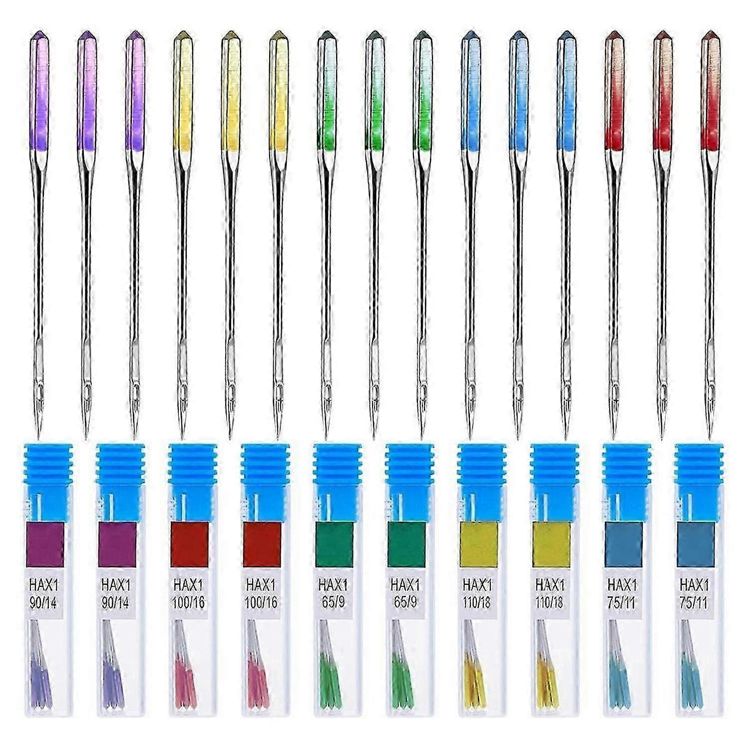 30pc Mixed-Size Sewing Machine Needles