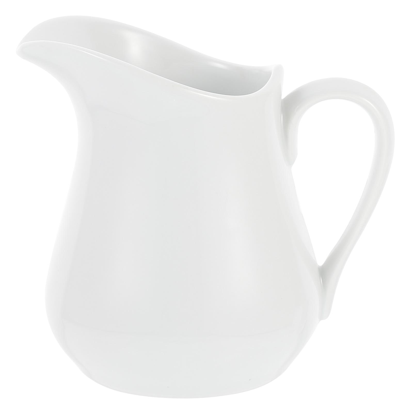 Delicate Milk Cup Ceramic Container for Drinking Use 3Pcs Small Set
