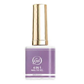 LED Nail Glue 15ml 4in1 Professional Nail Adhesive, Fast LED Curing LongLasting Bond for Acrylic and Gel Tips