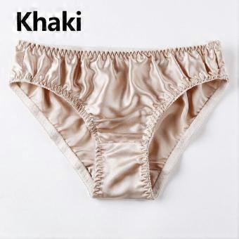 Women's Pink Soft Undergarments Panties Knickers Lingerie Silk Underwear Underclothing