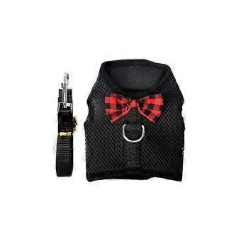 Soft Elastic-Leash Rabbit Harness Vest