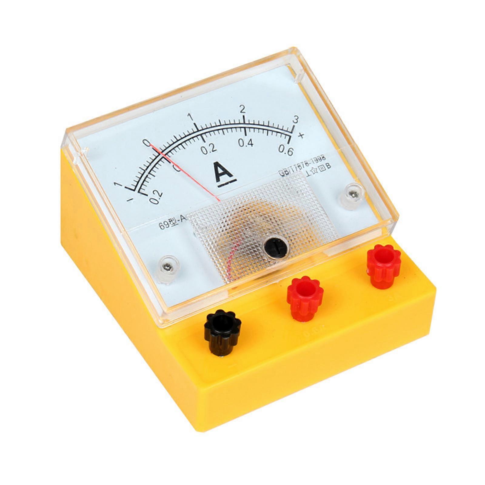 Ammeter Voltmeter/ Volt Meter Sensitive Ammeter Galvanometer Level 2.5 Physical and Electrical Experiments Instruments