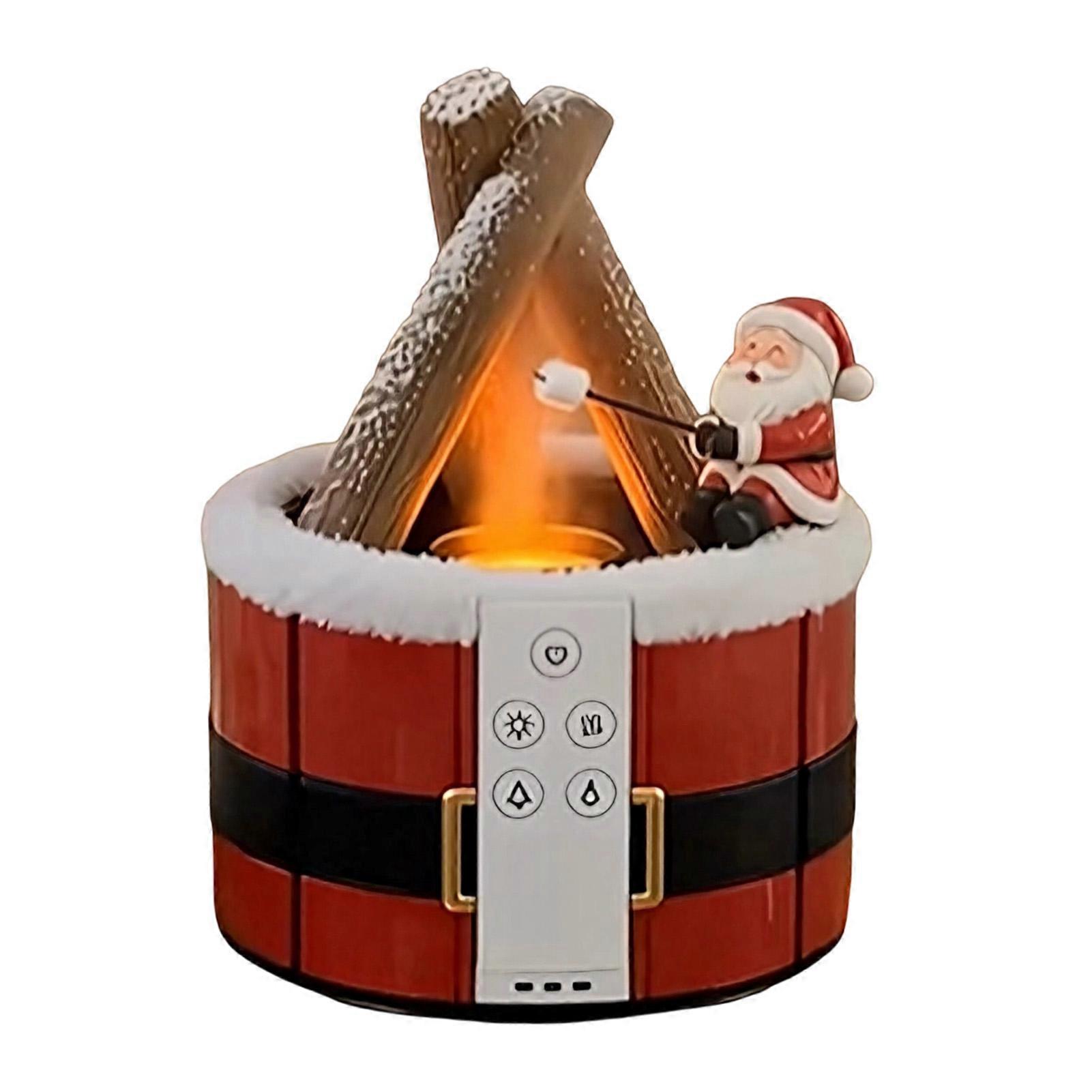House Aroma Diffuser Christmas with LED Lights Mist Effect