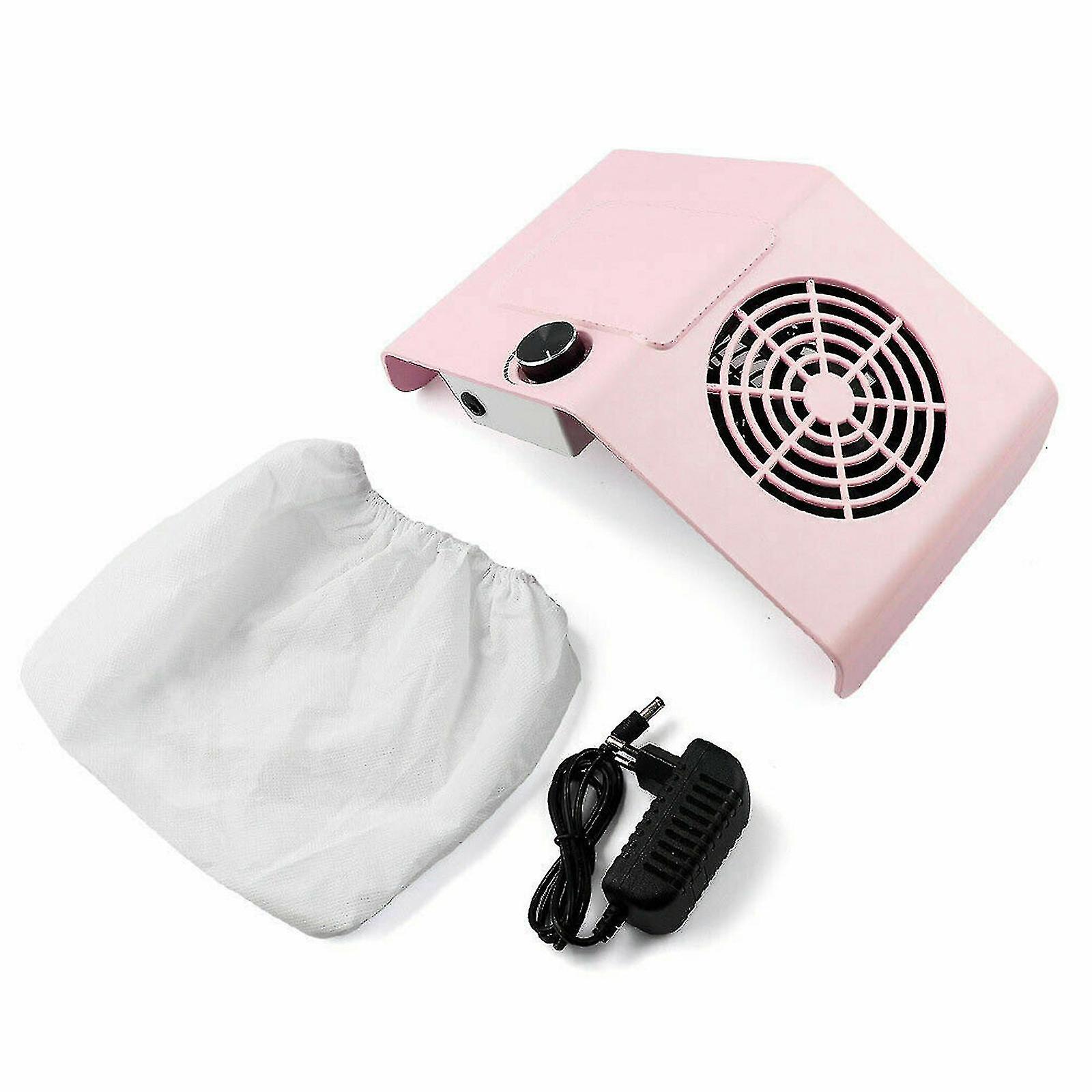 80w美甲真空风扇清洁沙龙吸尘除尘器修指甲机