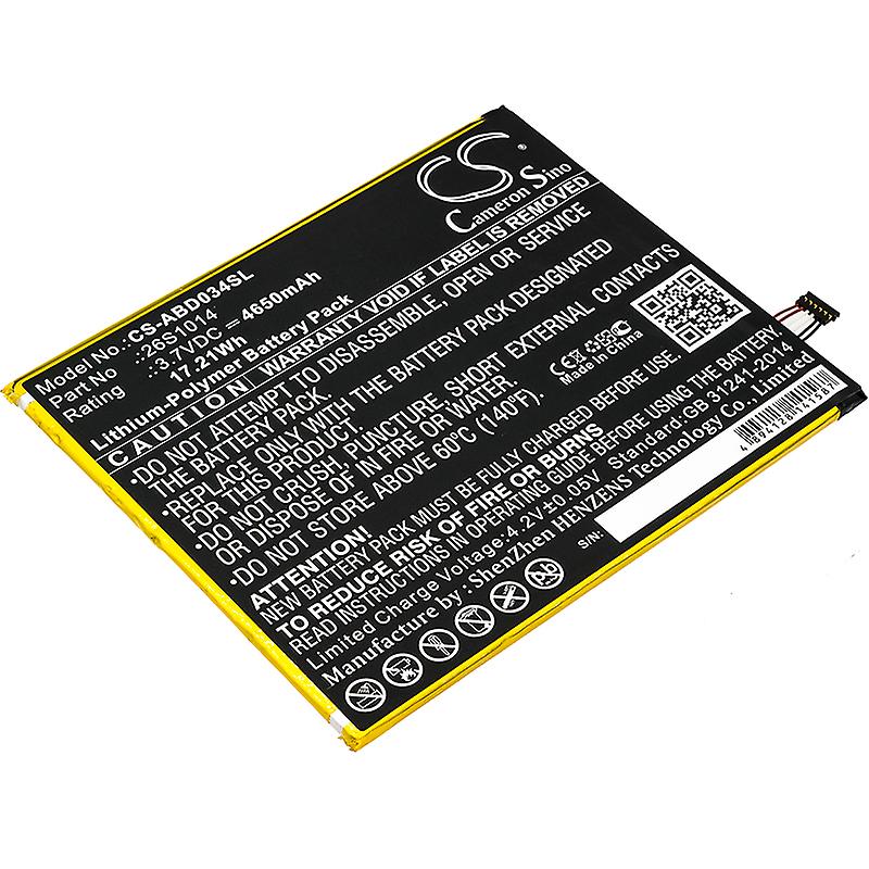 Battery for Amazon Kindle Fire 8.7 L5S83A 26S1014 58-000181 58-000219 MC-31A0B8