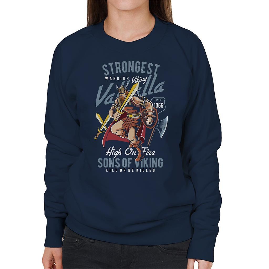 Sterkeste Warrior Viking Valhalla kvinners Sweatshirt