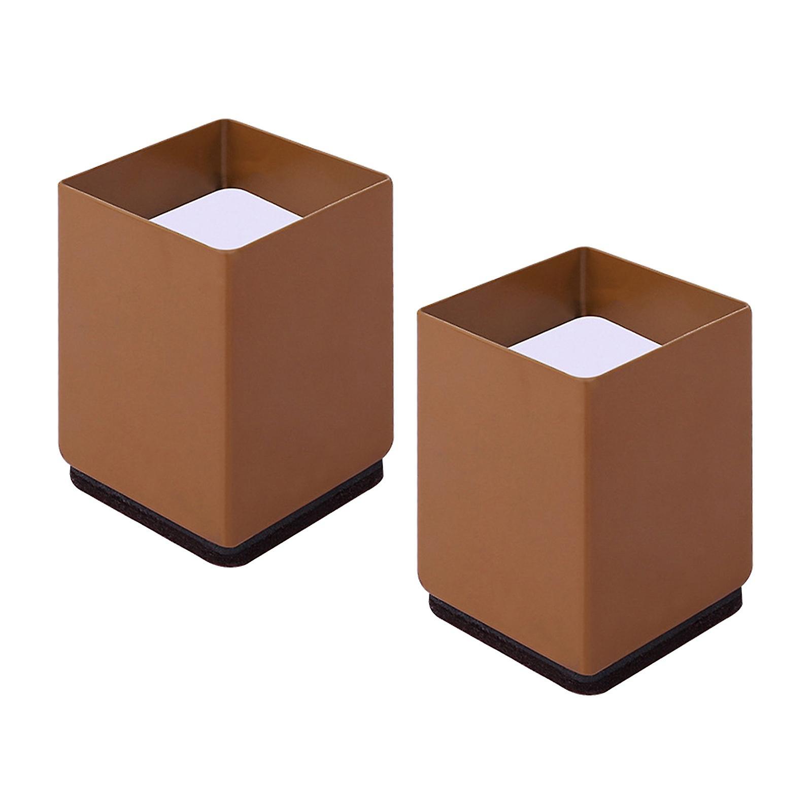 Möbler Risers Bed Riser Stol Benlyft Soffa Lifter Square 6x5cm Svart