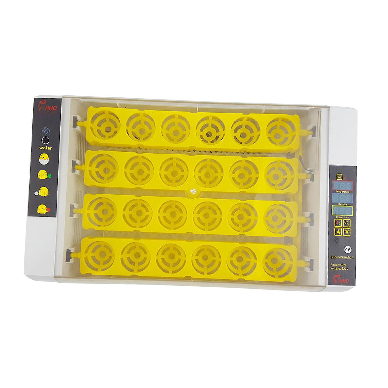 24 Egg Incubator Automatic Digital Farm Duck Chicken Hatcher 360 Turning