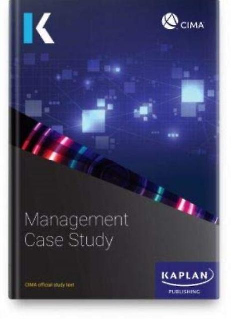 Management Case Study  Study Text by KAPLAN PUBLISHING Paperback