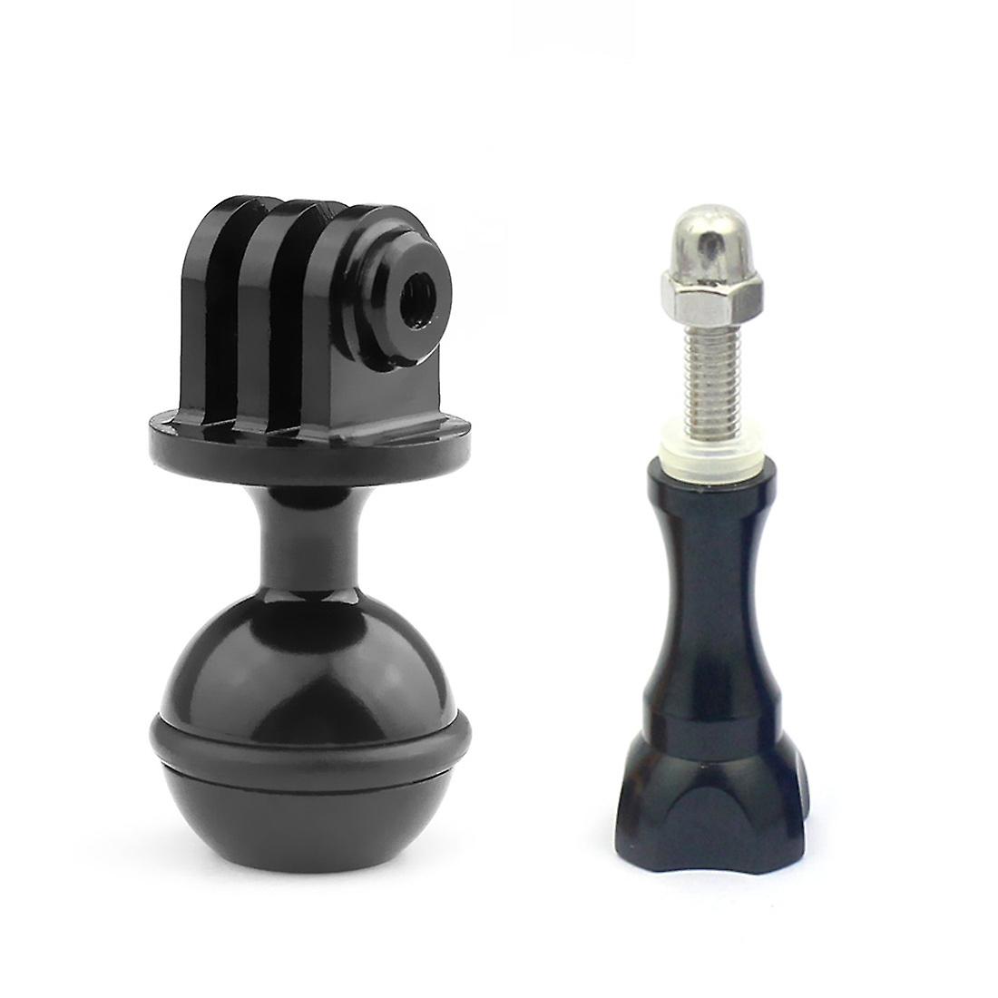 Camera Ball Head Tripod Handle Braket Mount Base Adapter Clip 360 Degree Rotation For Gopro Hero Sjcam Yi Eken Action Sports