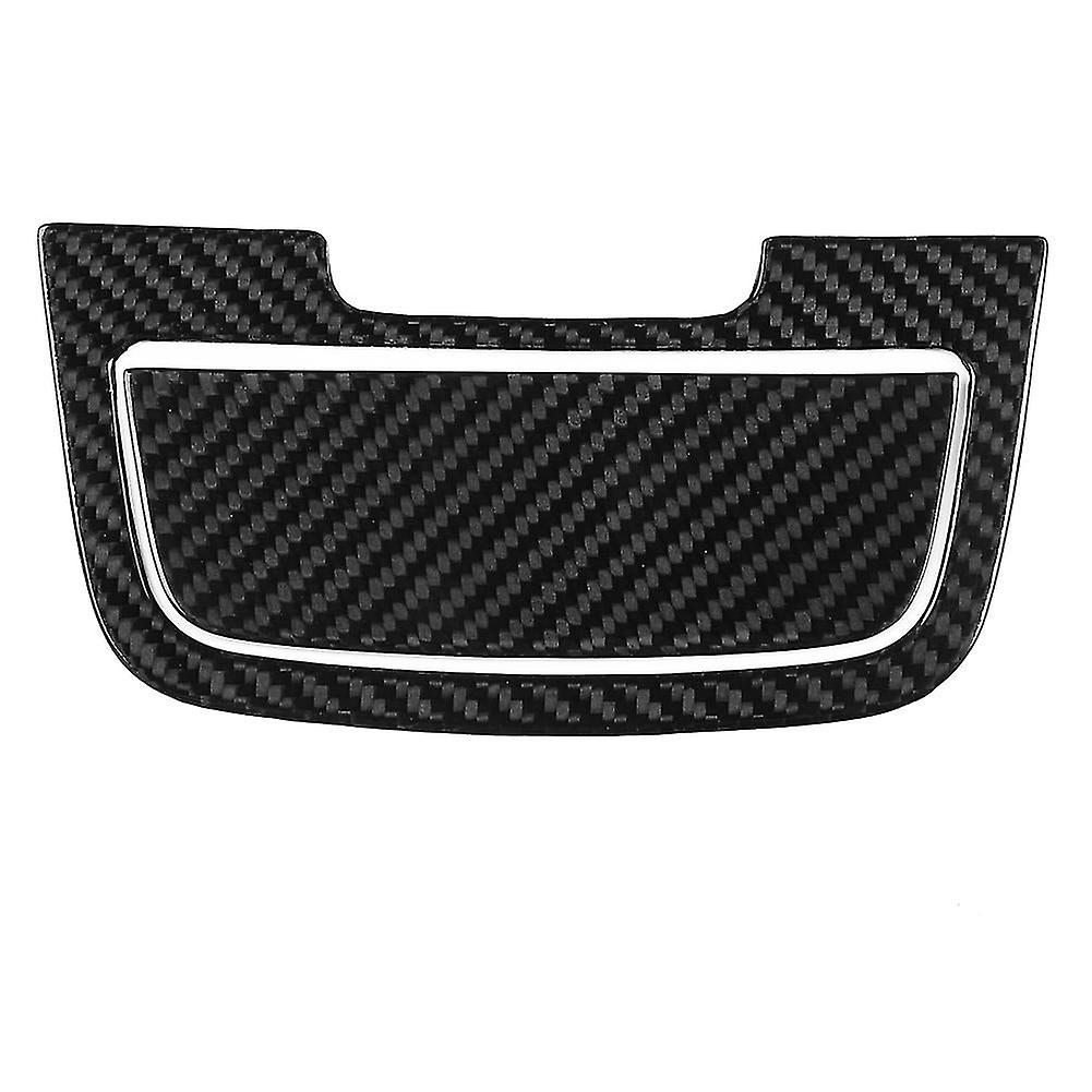 2Pcs Carbon Fiber Center Console Ashtray Panel Cover Trim Frame For Porsche Cayenne 2018