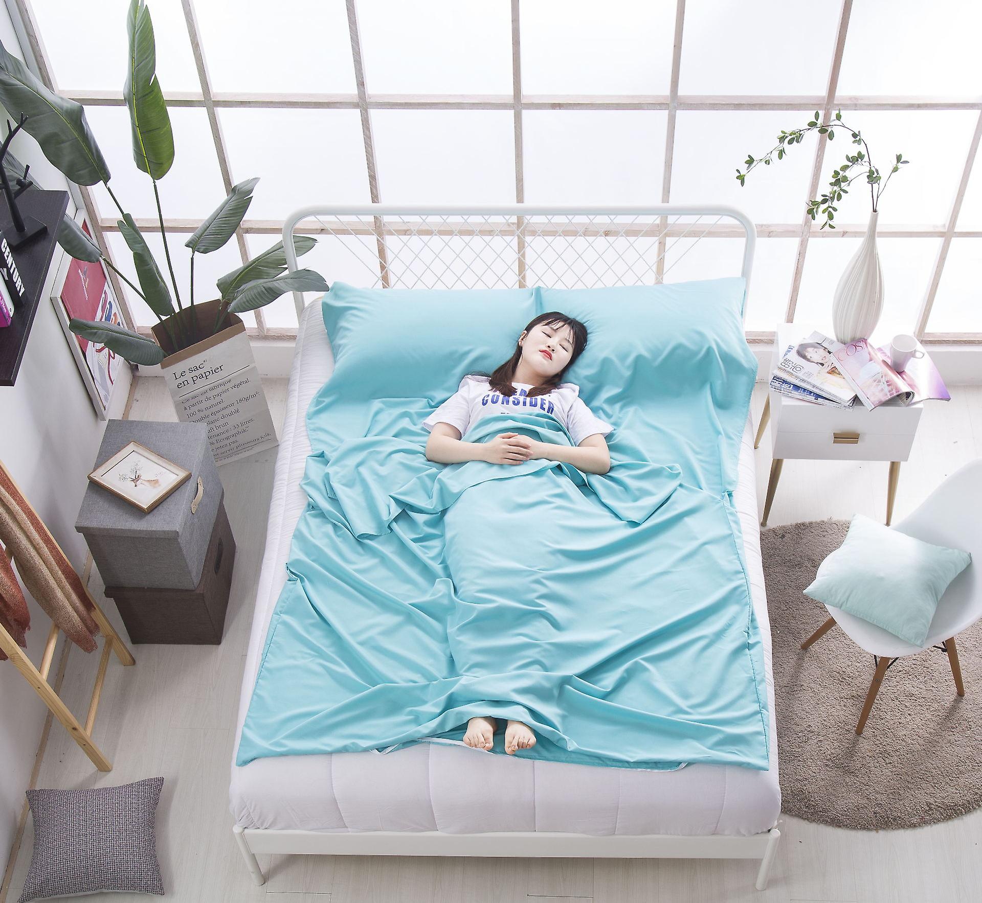 Ultra Hafif Uyku Tuşu 180 X 210cm Çift Kişilik Uyku Tuşu Tabakası, Mikrofiber Kompakt Uyku Tuşu