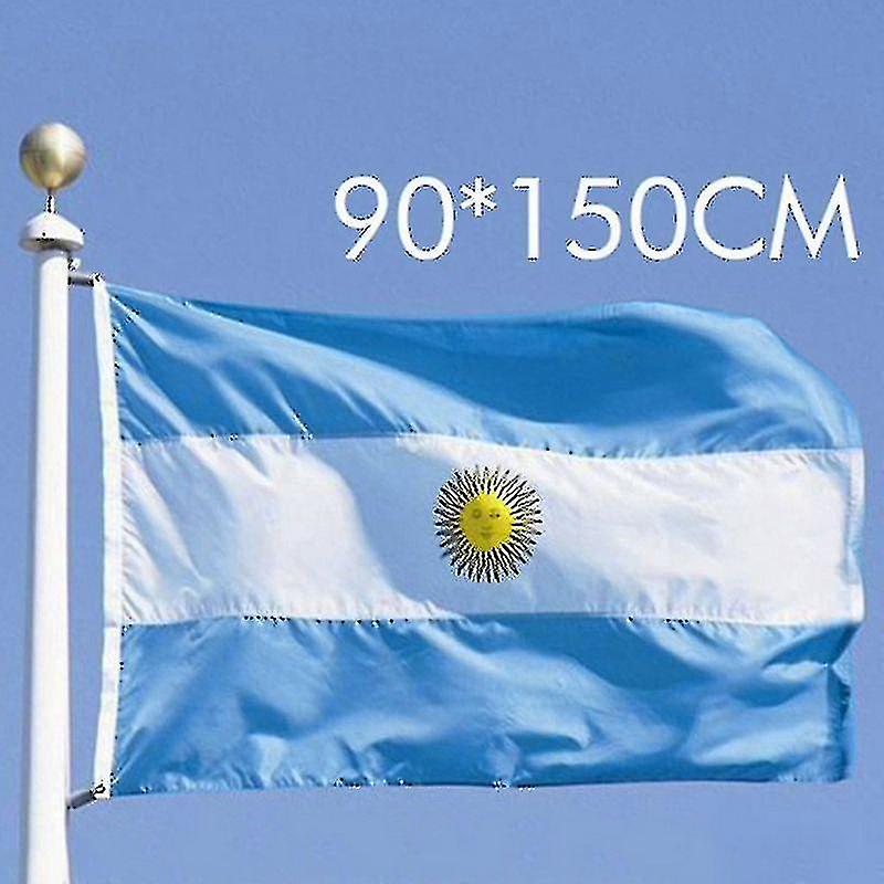الأرجنتين العلم 3'x5' راية الحلقات تتلاشى مقاومة الجودة جودة ممتازة الأكثر مبيعا