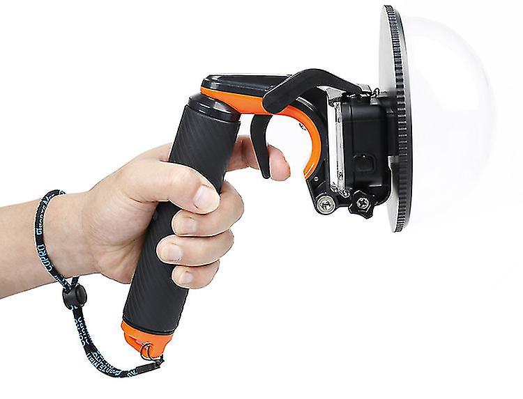 Gopro Hero7 6 5防水ハウジング付き水レンズ球面モーションカメラがボールを起動