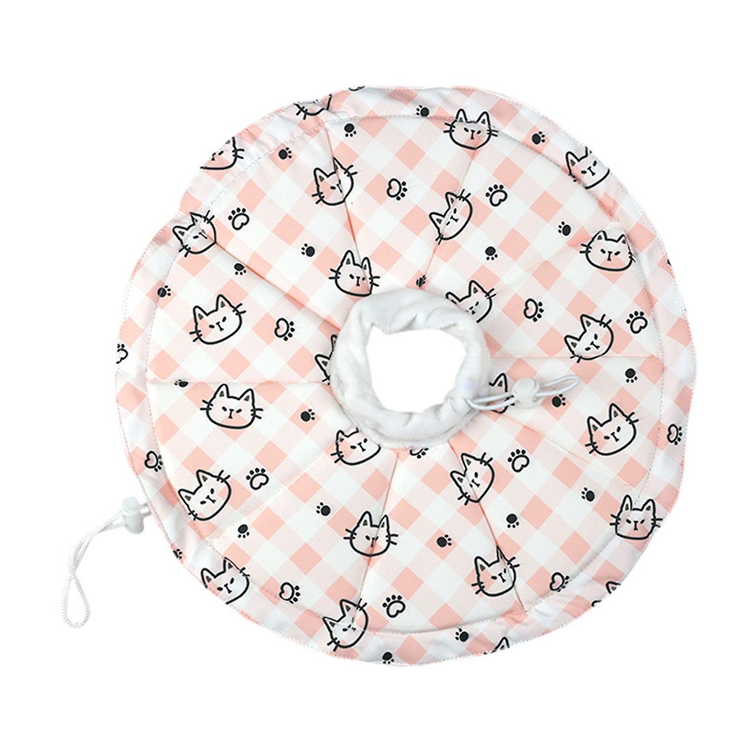 Pet Recovery Collar Pattern Waterproof Anti-Licking Cloth Pet Dog Cat Recovery Anti-bite Protection