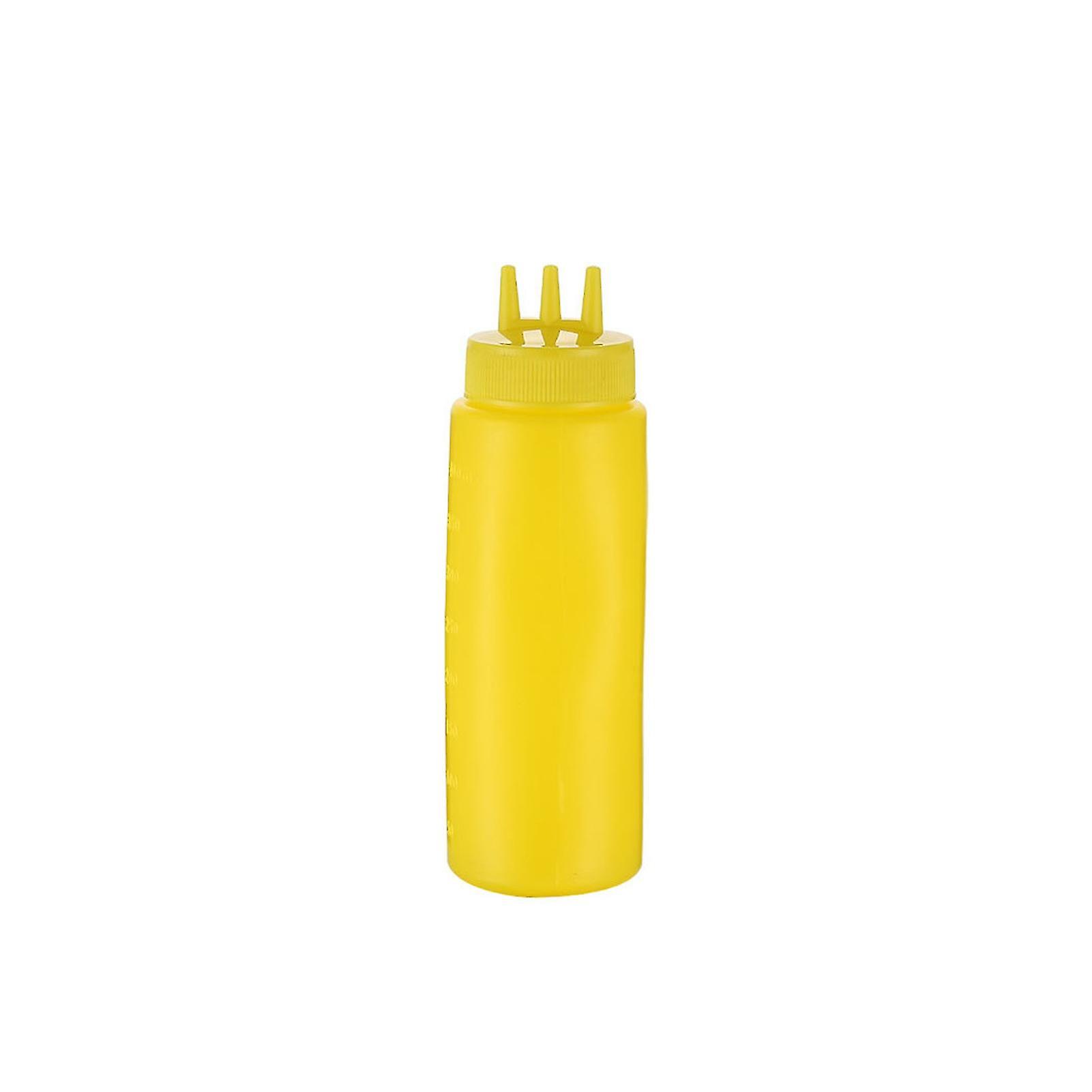 300/400/650ml Kitchen Squeezing Bottle Condiment Vinegar Sauce Ketchup Dispenser Q