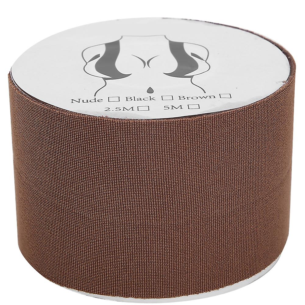 ブレストリフトテーププッシュアップテープニップルカバー伸縮性接着剤ブラジャーたるみを防ぎますブラウン