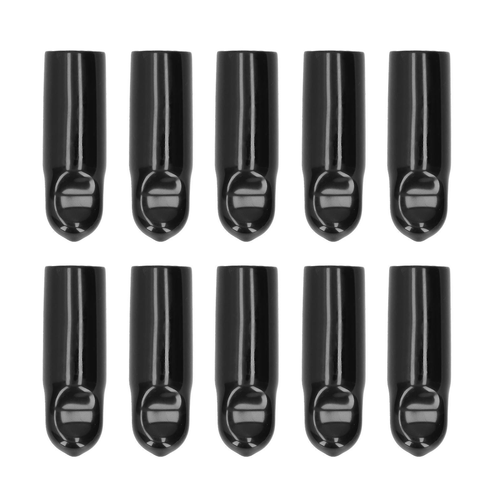 Lot de 10 bouchons en caoutchouc pour robinet de bière pression, accessoire pour fût de bière, noir
