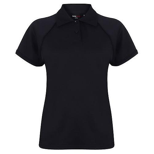 Finden & Hales dames/dames poloshirt met bies