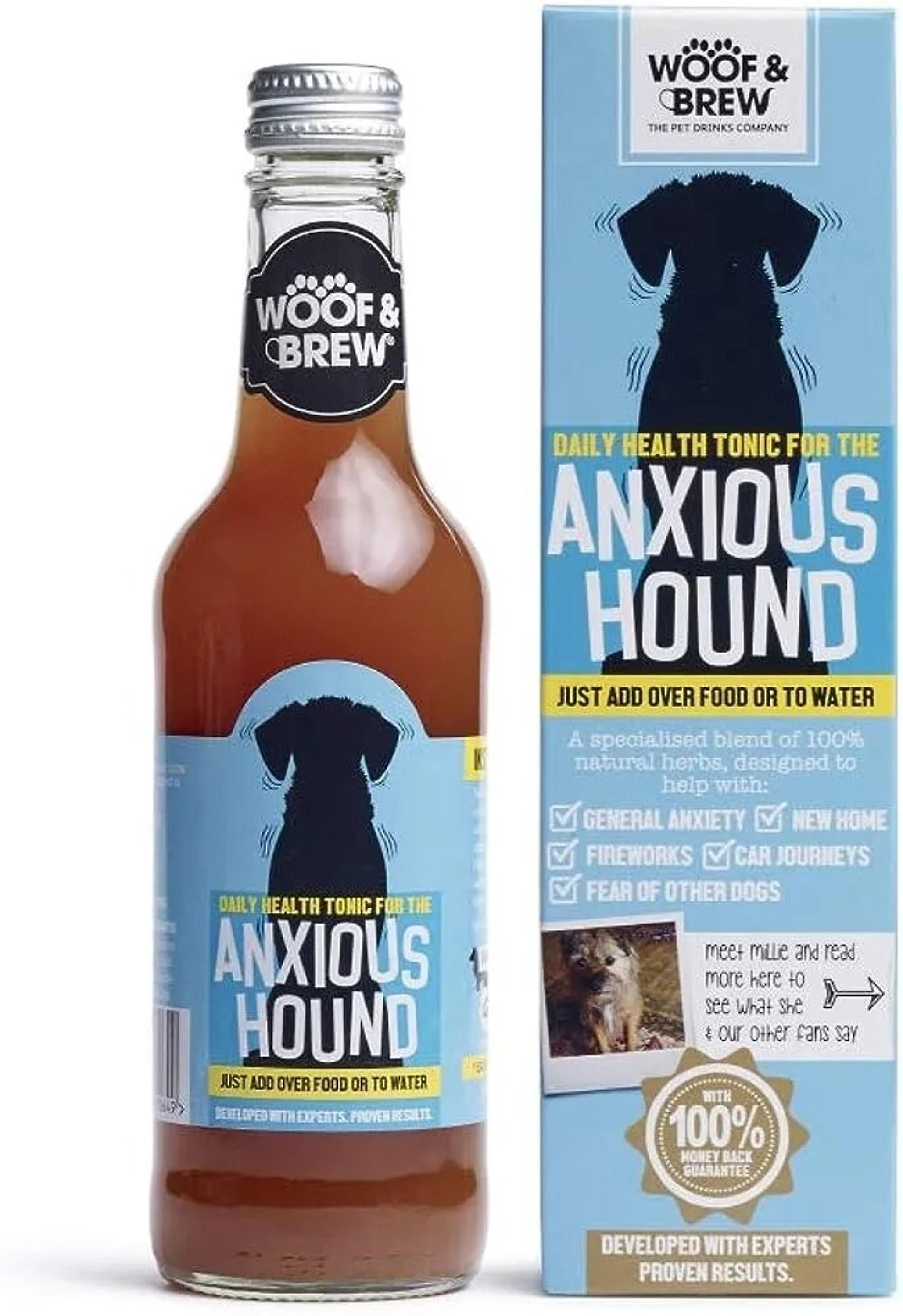 Woof & Brew 焦虑猎犬草本狗补品 330ml