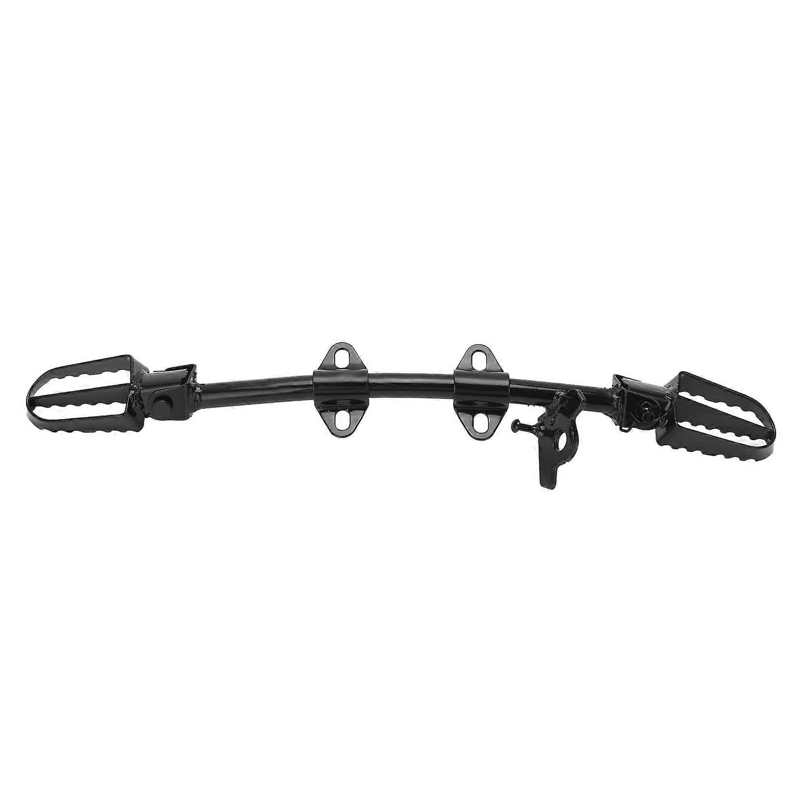 Support de repose-pieds en alliage d'acier noir de remplacement pour pit bikes CRF50 50cc, 70cc, 110cc et 125cc