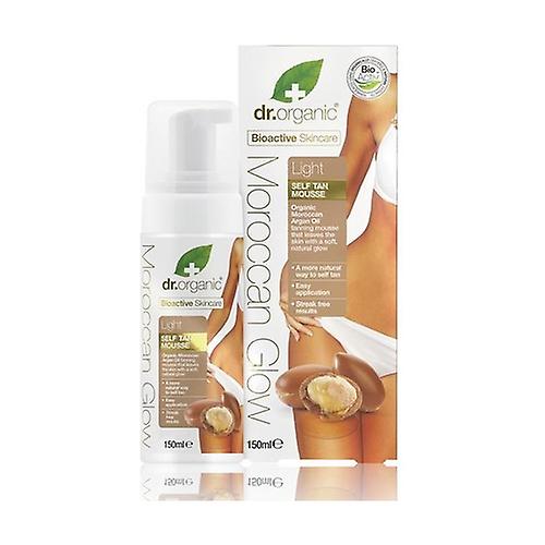 Organic Moroccan Glow Self Tan Mousse Light 150 ml - Self-tanning Mousse Leggera 150 ml