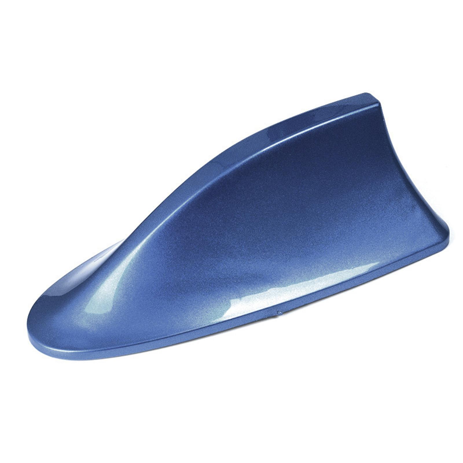 Shark Fin Antenna Decorative Auto Antenna Replacement with Copper Wire Adhesive Car Roof Aerial Base
