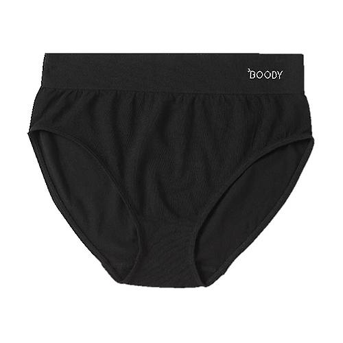 Black high-waisted panty L 1 unit (Black)