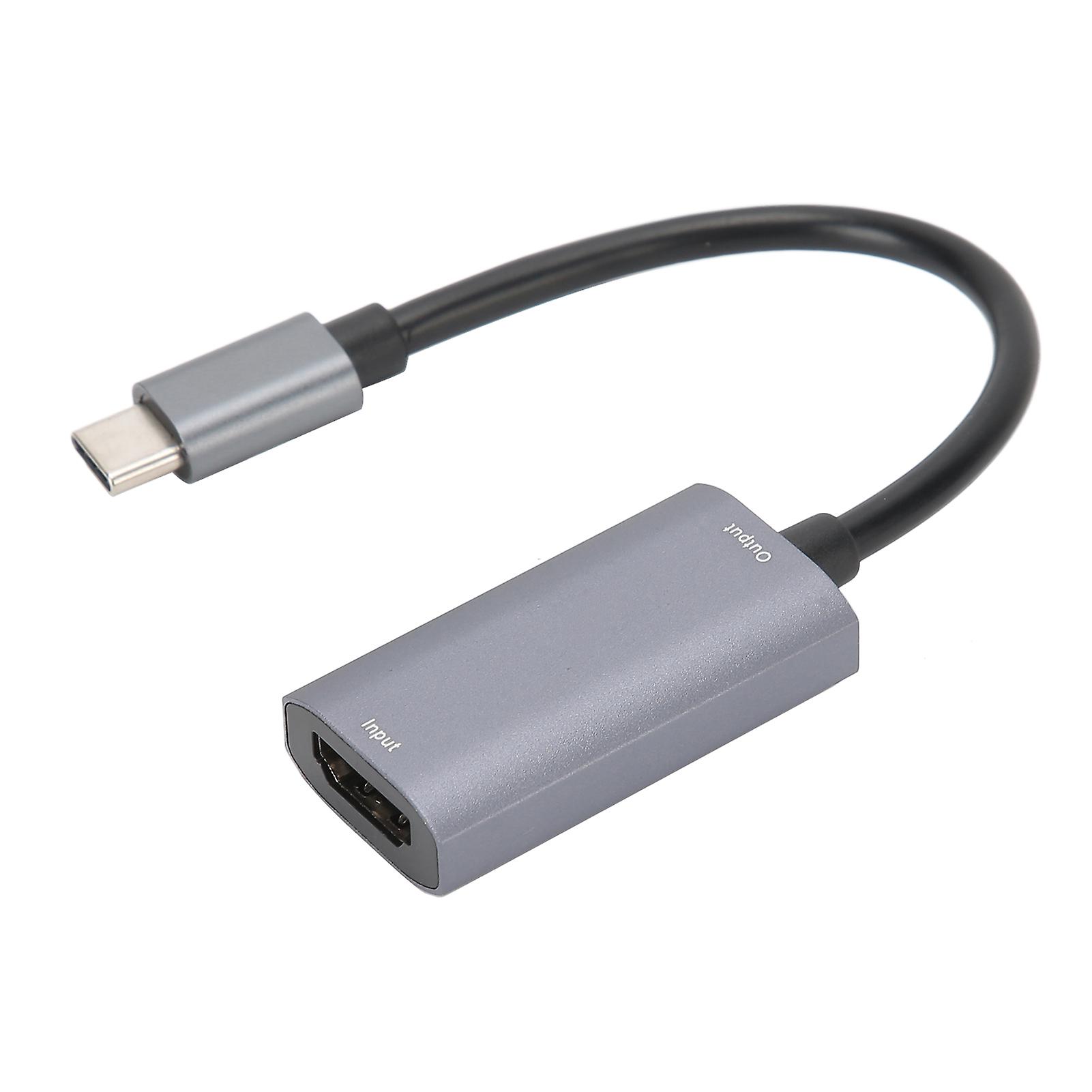 Portable HDMI to Type C Video Capture Card - 4K Input, 1080P Output, High Compatibility