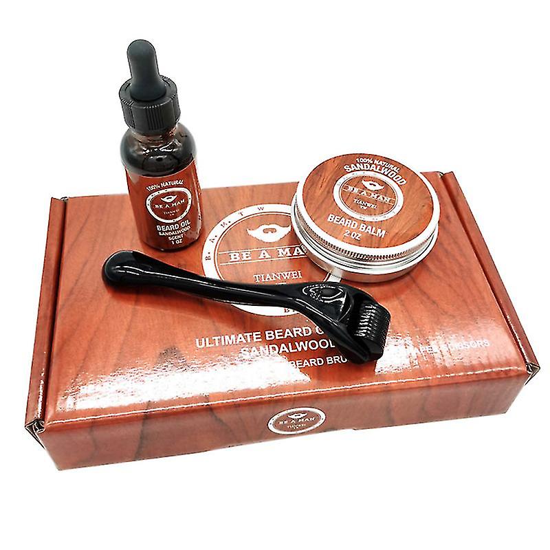 3pcs Beard Growth Kit