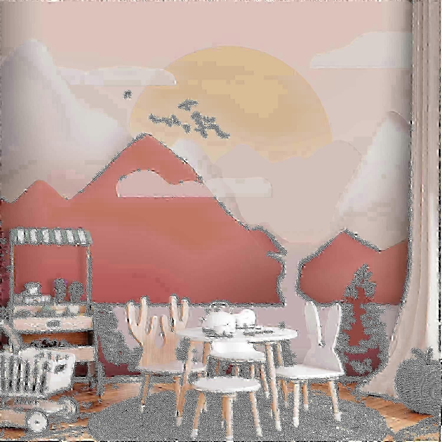 Wall Mural - Landscape at Sunset - First Variant