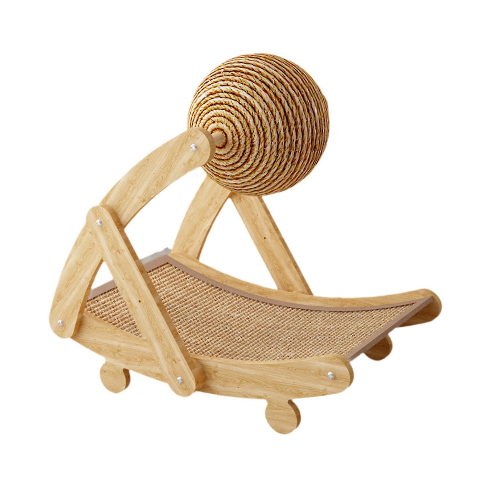 Cat Scratcher with Scratching Ball Cat Bed for Kitty Small Medium Large Cats L