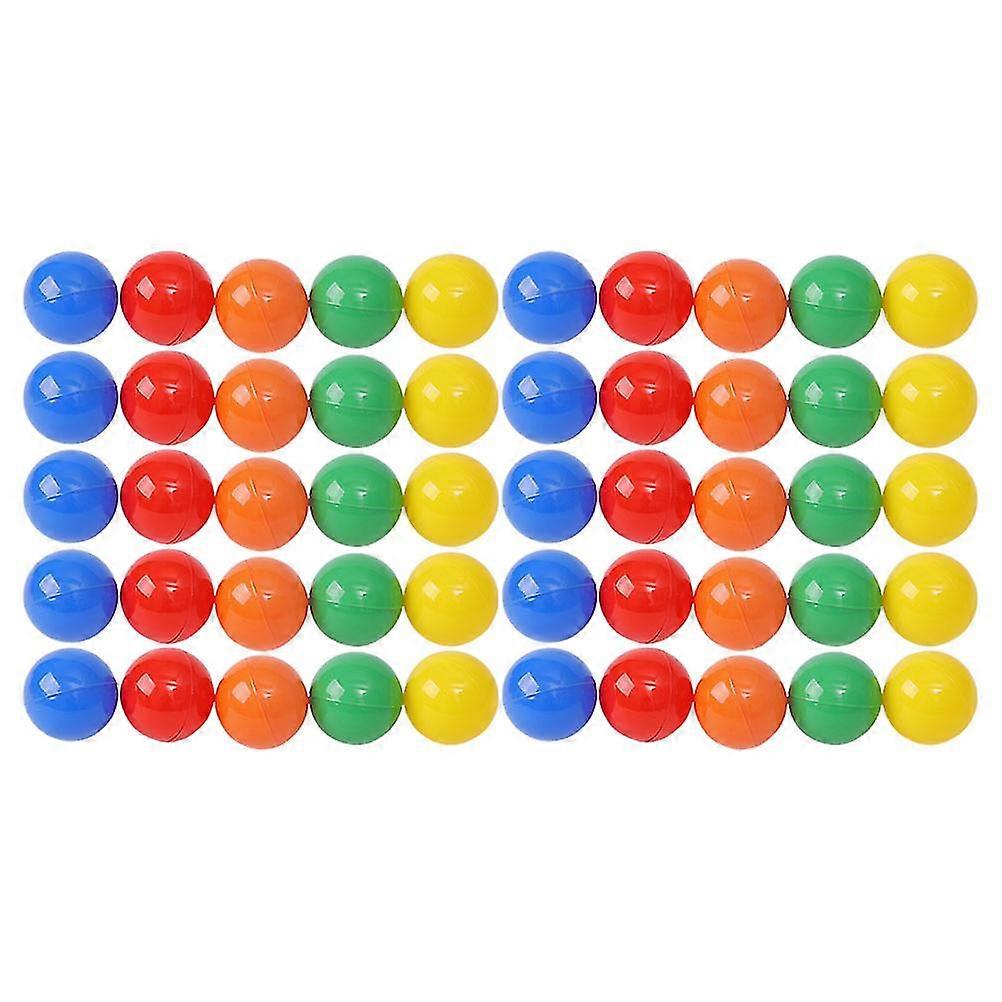 50pcs Openable Raffle Balls Party Event Raffle Balls Party Game Lottery Balls Props