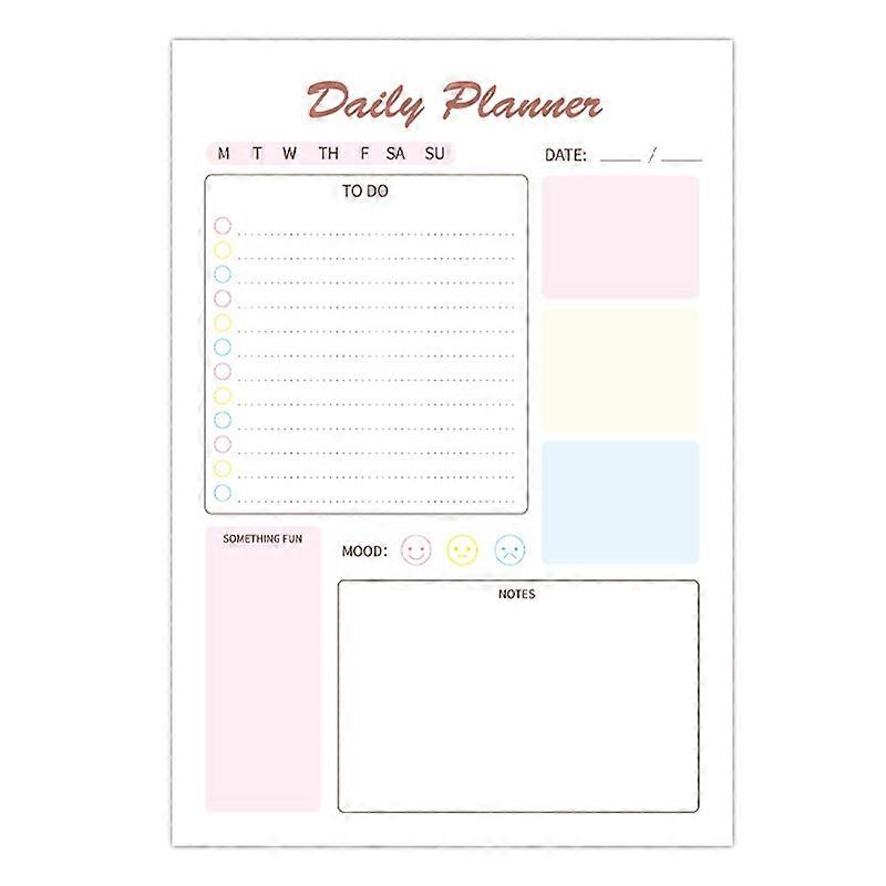 Magnetic Planner Sticky Notebook Vertical Colorful