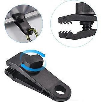 10 Sets Tarp Clip Tent Clamp Tarp Awnings Clip, Tarp Clip, Tent Clamp, for Car Tent, Tarp, Awnings, Camping
