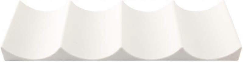 Bottle rack fridge, wine rack stacking aid for bottles and cans (white)