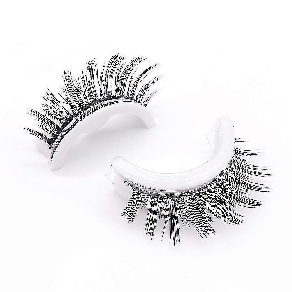 1 Pair Artificial Eyelashes Natural/long/thick Self-adhesive False Eyelashes