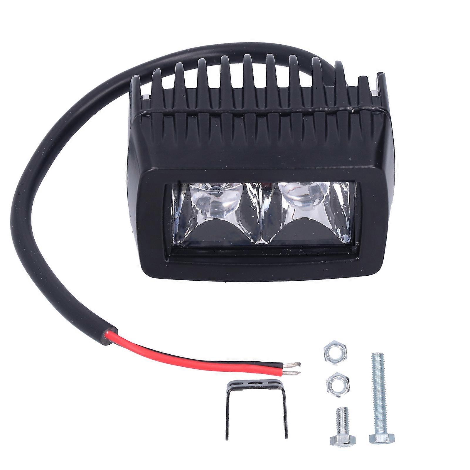 LED Work Light 20W Aluminum Alloy Universal Headlights Modification for Auto Motorcycle E2U711