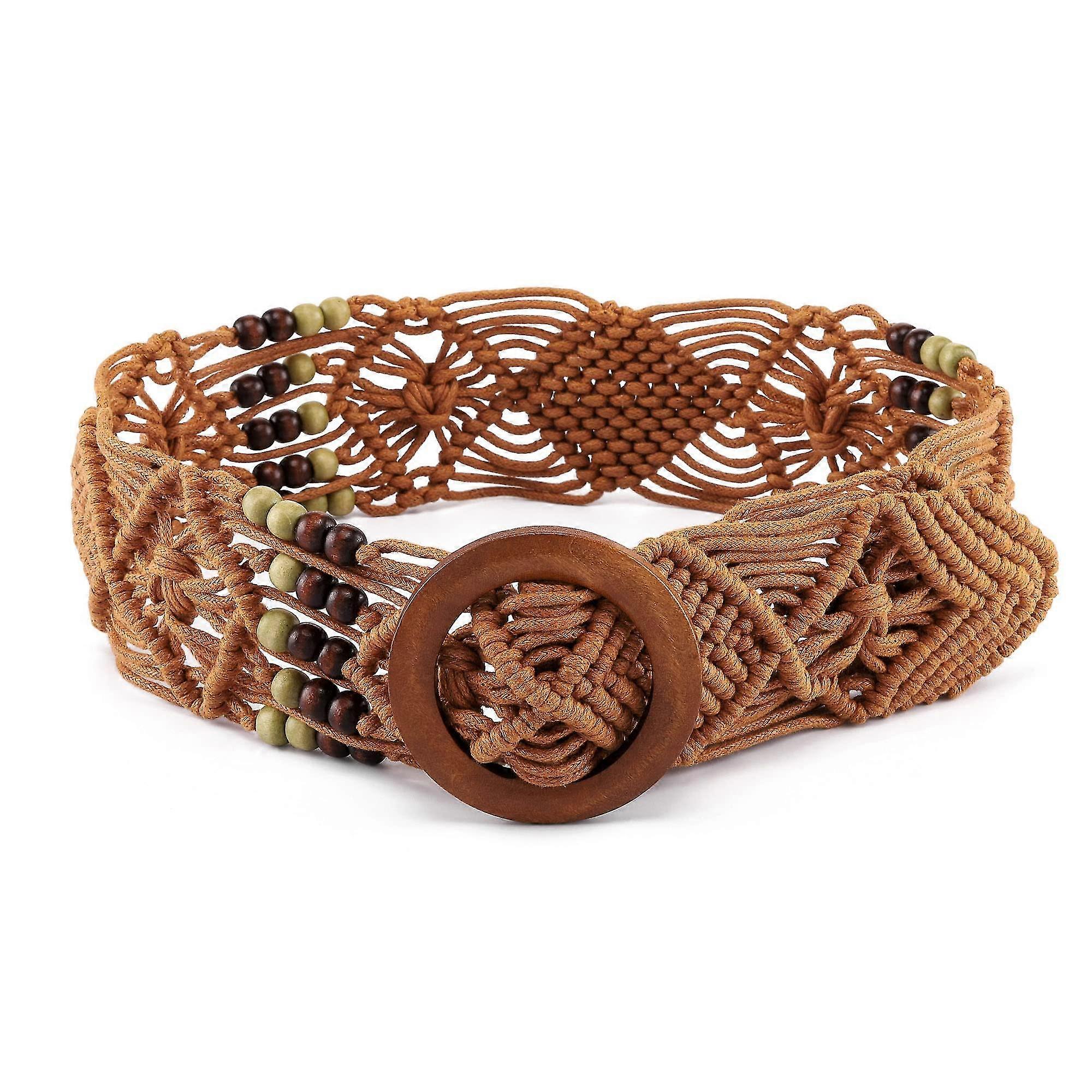 Women's Braided Belt Braided Boho Belt