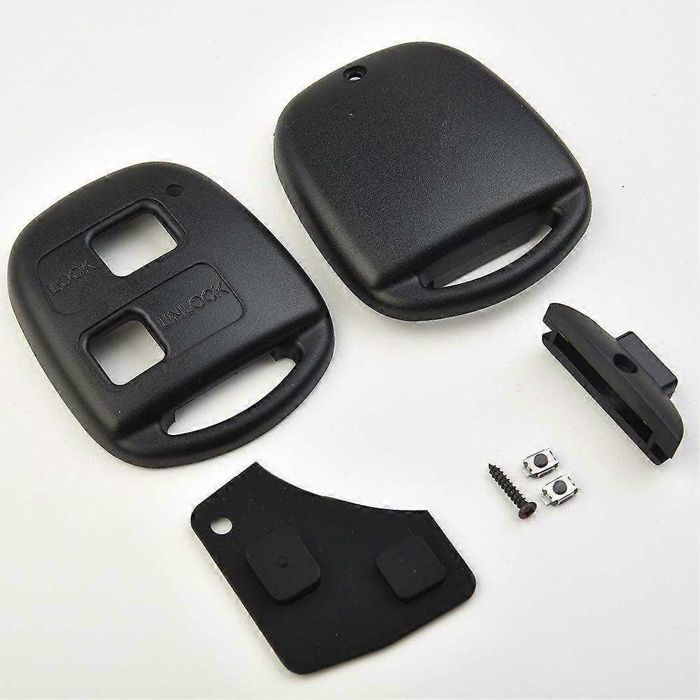 Car Remote Key Button Pad Shell Case Micro Switch For Toyota For Corolla Car Key Decoration Protective Case