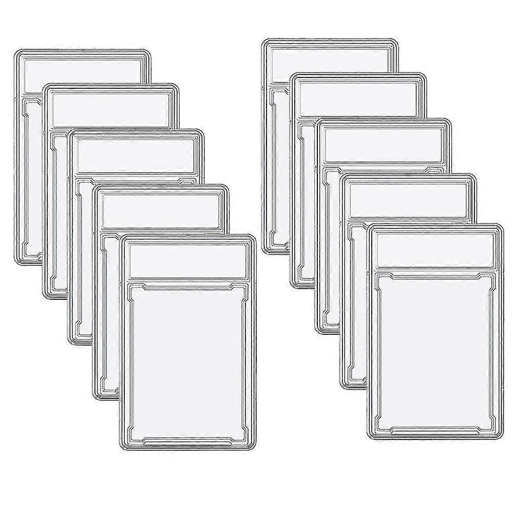 10-Pack Acrylic Trading Card Protectors
