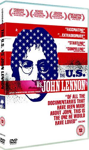 The US Vs John Lennon DVD (2007) David Leaf cert 12 - Region 2