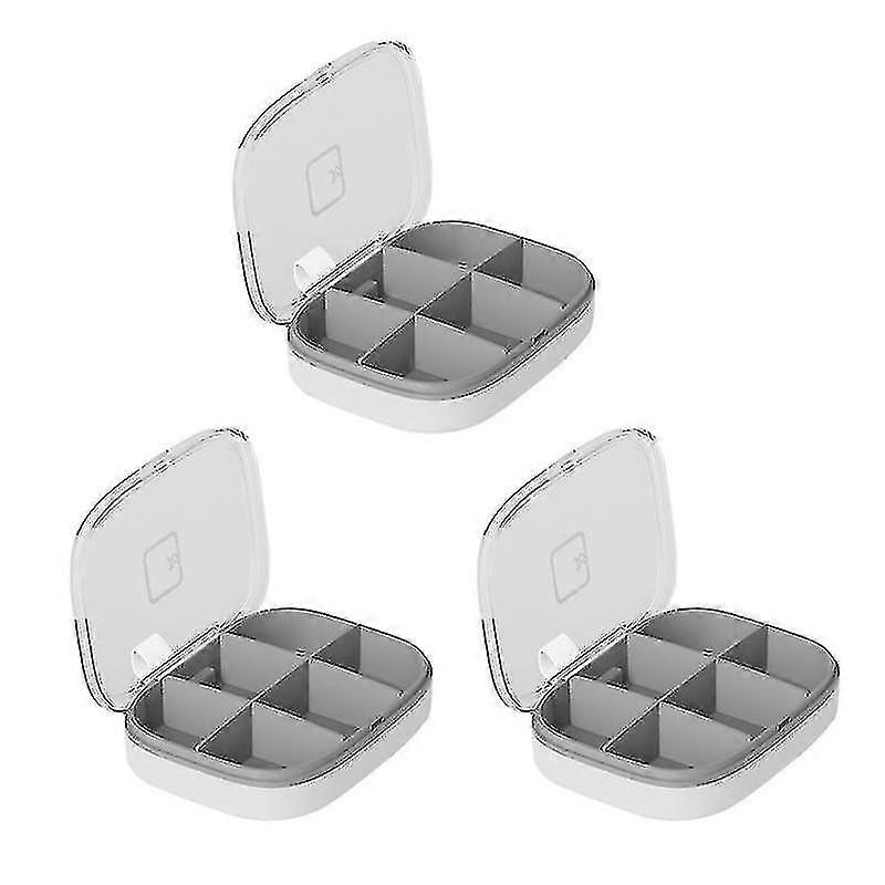 Pill Case Storage Box Diabetic Pill Box Compartment Weekly-b