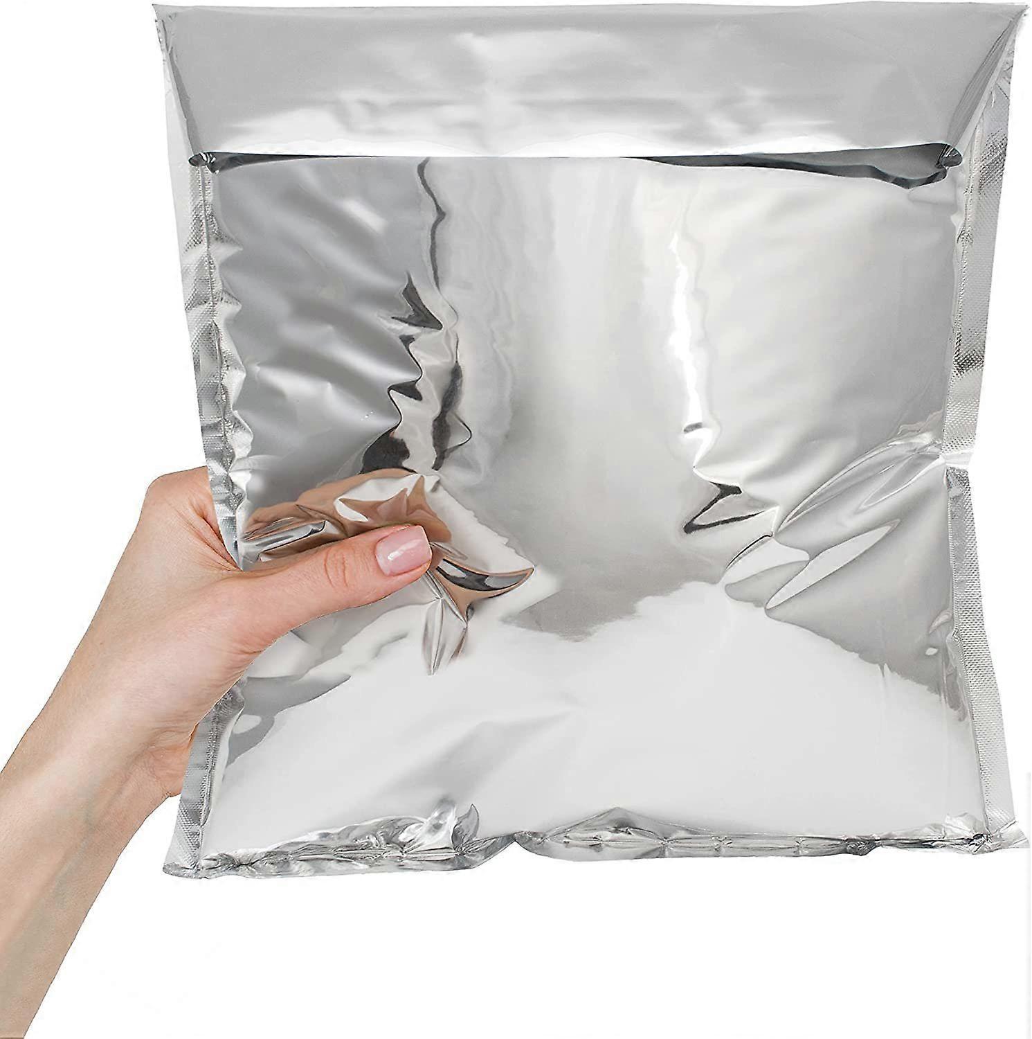 保温邮件袋 10 x 10.5 保温袋 5个冷邮箱包装 10 x 10 1/2保温袋 铝制保温袋。铝包络
